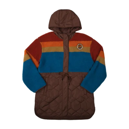 Buy Roll The Dice Sherpa Puffer Jacket