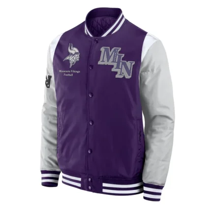 Elements Elite Minnesota Vikings Purple Jacket