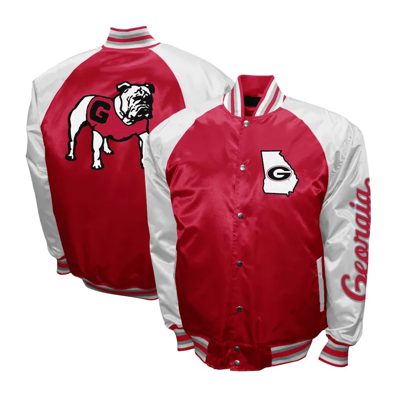 Georgia Bulldogs The Game Satin Jacket