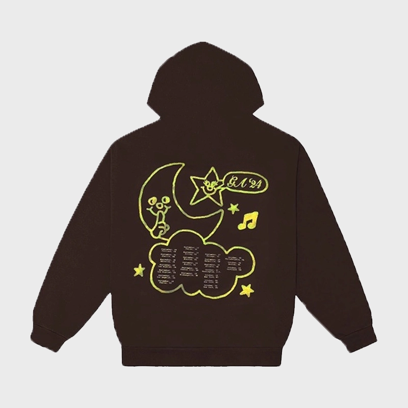 Gracie Abrams The Secret Of Us Eras Brown Hoodie