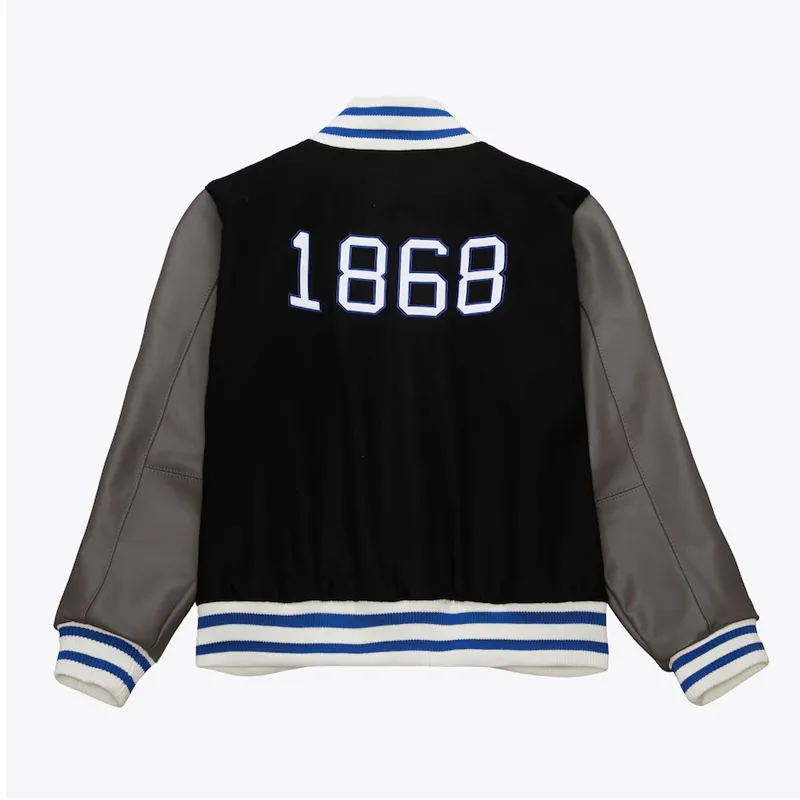 Hampton Pirates Homecoming Black Varsity Wool Jacket