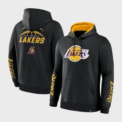 Los Angeles Lakers Black Legacy Guard Hoodie