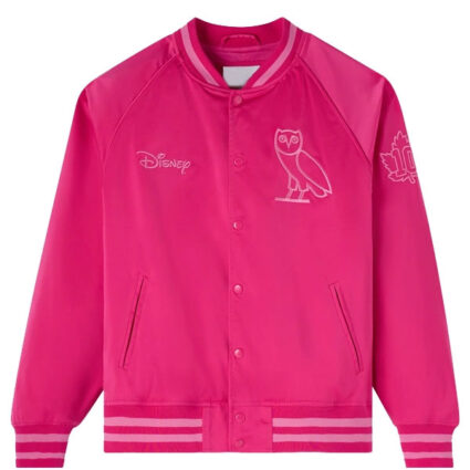 OVO x Disney Valentine’s Satin Pink Jacket