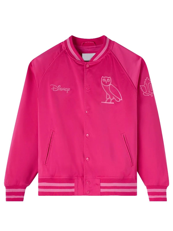 OVO x Disney Valentine’s Satin Pink Jacket
