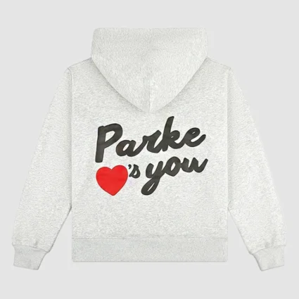 Parke Loves You Grey Hoodie
