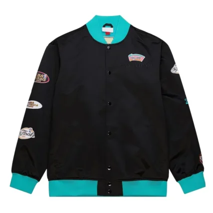San Antonio Spurs OG 3.0 Lightweight Black Satin Jacket