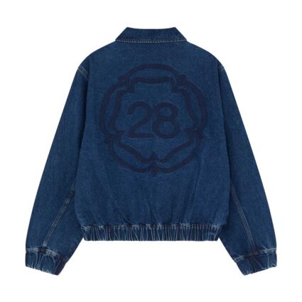 28 Clothing Embroidered Denim Jacket