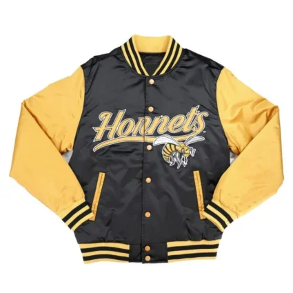 Alabama State Hornets Black and Gold Jacket