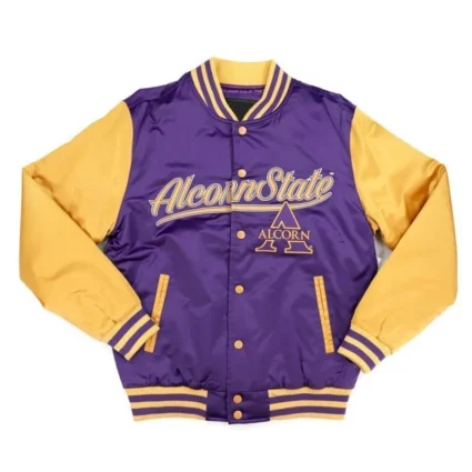 Alcorn State Braves Purple and Gold Jacket