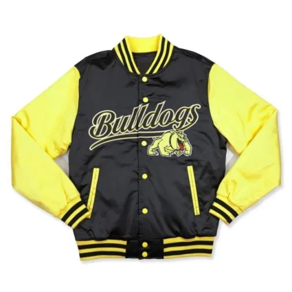 Bowie State Bulldogs Black and Gold Jacket