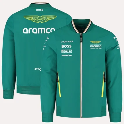 Buy Aston Martin F1 2025 Team Bomber Jacket