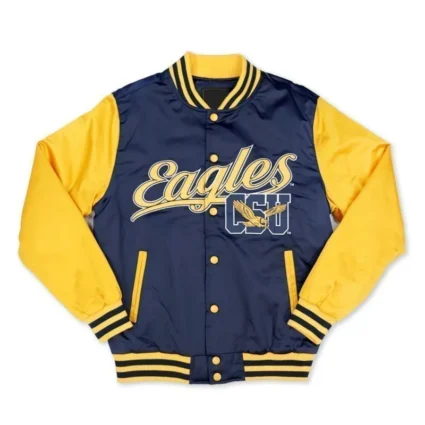 Coppin State Eagles Navy and Gold Jacket