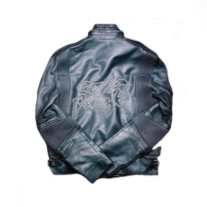 Daft Punk Custom Dior Homme Leather Jacket Designed By Hedi Slimane