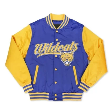 Fort Valley State Wildcats Blue and Gold Jacket