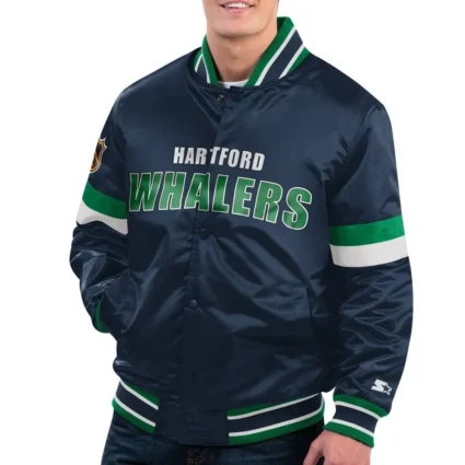 Home Game Hartford Whalers Green Jacket