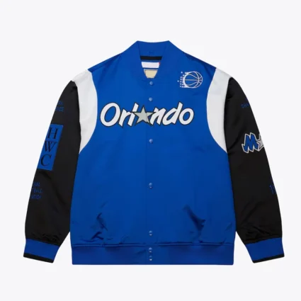 Orlando Magic Team Origins Royal Blue Satin Jacket