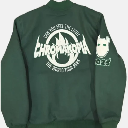 TTC Chromakopia Tour Varsity Jacket - Green