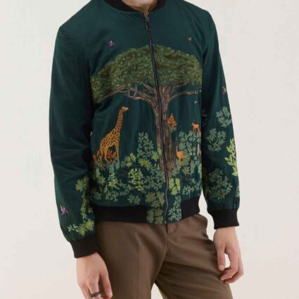 Lando Norris Africa Kilimanjaro Bomber Jacket