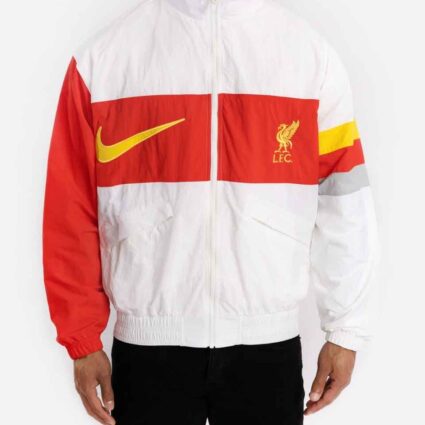 Liverpool F.C. Nike White Heritage Jacket