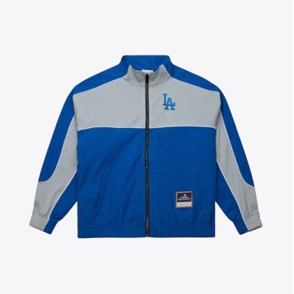 Men's Royal Los Angeles Dodgers Mesh Nylon Jacket