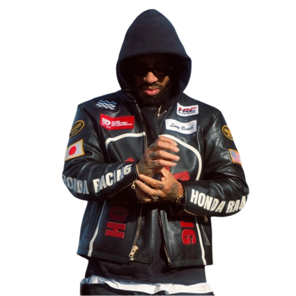 HRC x Vanson x Larry Honda Racing Jacket