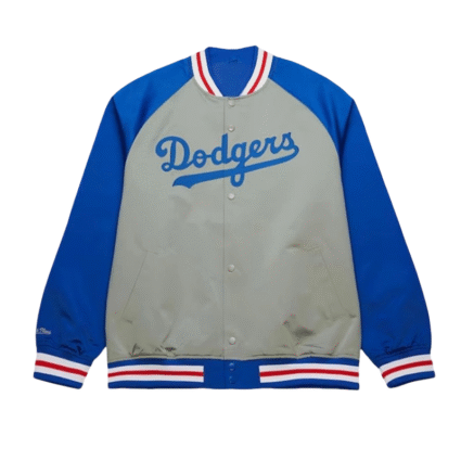 Los Angeles Dodgers Double Clutch Satin Raglan Jacket