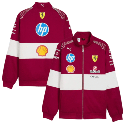 Scuderia Ferrari F1 2025 Team Racing Jacket
