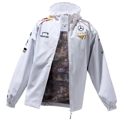 2024 T1 Worlds Uniform Jacket White