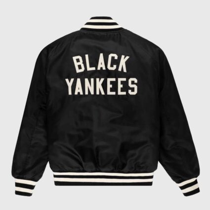 Beyoncé Black Yankees Satin Jacket