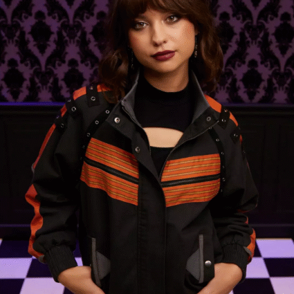 Her Universe Marvel Agatha All Along Alice Girls Bomber Jacket