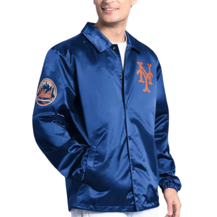 New York Mets Point Man Coaches Jacket