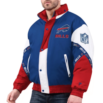 Buffalo Bills Pro Player Tape Hoodie Jacket