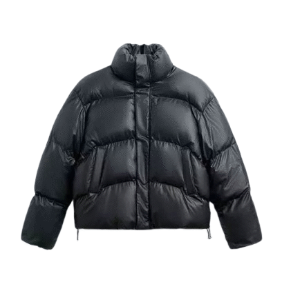 Cropped Puffer Jacket Men