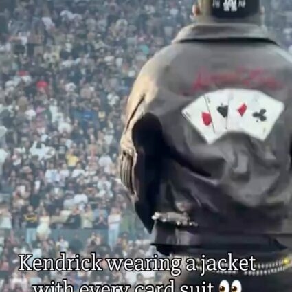Kendrick Lamar Playing Every Card Suits Leather Jacket