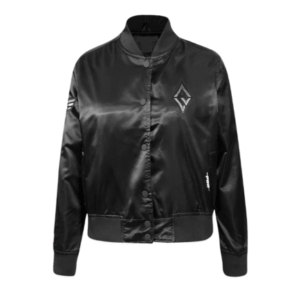 Las Vegas Aces Jewels Black Satin Jacket