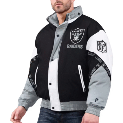 Las Vegas Raiders Pro Player Tape Hoodie Jacket