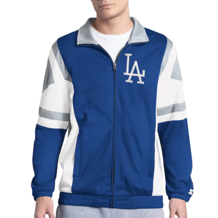 Los Angeles Dodgers Contender Tricot Track Jacket