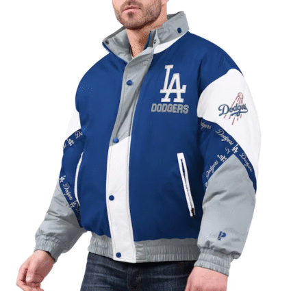 Los Angeles Dodgers Pro Player Tape Hoodie Jacket