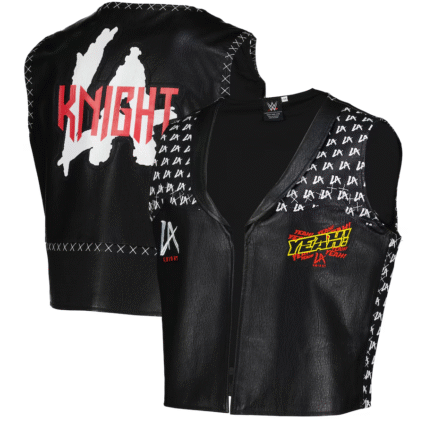 Mens Black LA Knight Replica Vest