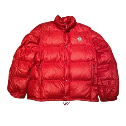 Moncler Puffer Jacket Red