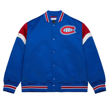 Montreal Canadiens Heavyweight Royal Satin Jacket
