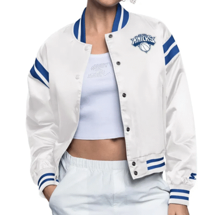 New York Knicks Full Count Satin Jacket
