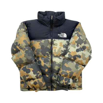 North Face Camo Puffer Jacket