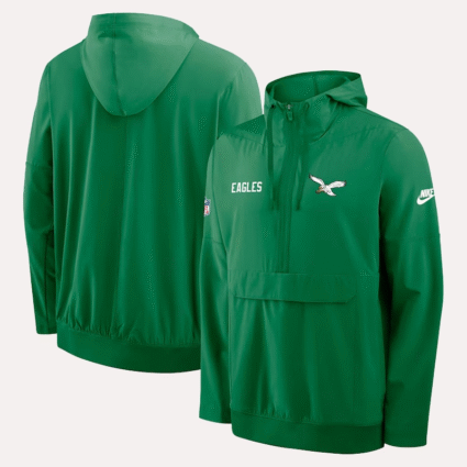 Philadelphia Eagles Nike Sideline Anorak Hoodie Jacket