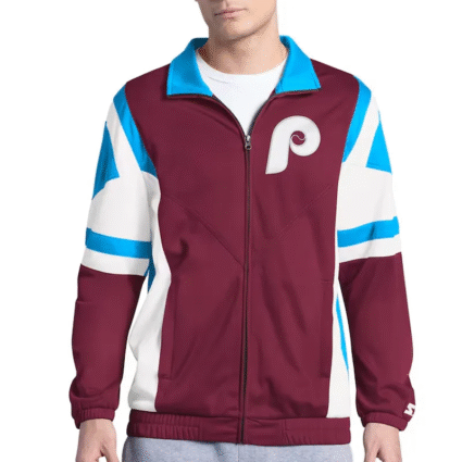 Philadelphia Phillies Contender Tricot Track Jacket