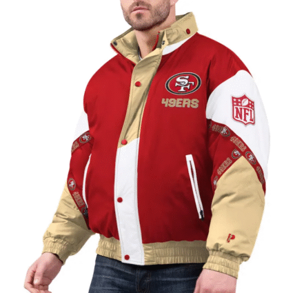 San Francisco 49ers Pro Player Tape Hoodie Jacket