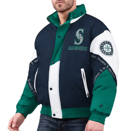 Seattle Mariners Pro Player Tape Hoodie Jacket