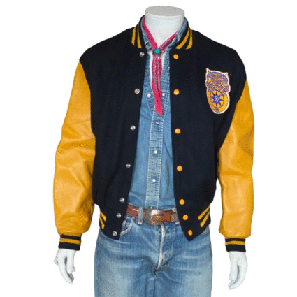Teamsters Black and Gold Varsity Jacket