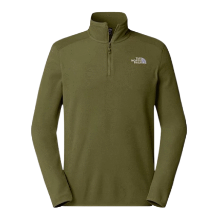 The North Face Glacier 14 Zip Green Fleece Jacket
