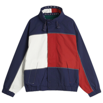 Tommy Jeans Gi Sailing Reversible Jacket In Green